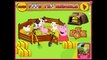 Peppa Pig game movie. Feed the animals on the farm. #Peppa game cartoon for kids HD