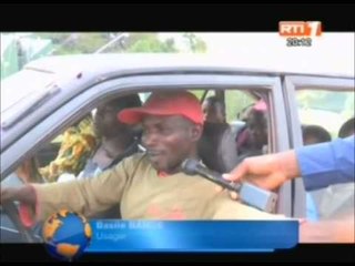 Pont de Bouaflé  Les ministres, Hamed Bakayoko et Charles Diby visitent le chantiers
