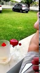 When a man is so sick !