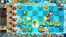 Plants vs. Zombies 2 / Frostbite Caves - Day 1-4 / Gameplay Walkthrough iOS/Android