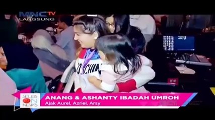 Anang dan Ashanty Umroh Bersama Keluarga Besar