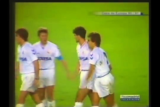 02.10.1990 - 1990-1991 European Champion Clubs' Cup 1st Round 2nd Leg Real Madrid 6-0 OB Odense