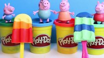 Peppa Pig Play Doh Ice Cream Playdough Popsicles Play-Doh Scoops n Treats