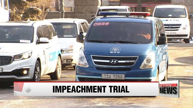 Constitutional Court holds eighth hearing in impeachment trial