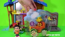 Julius Jr. Clancys Get Up and Go Kart and Rock n Playhouse Box Toy Review