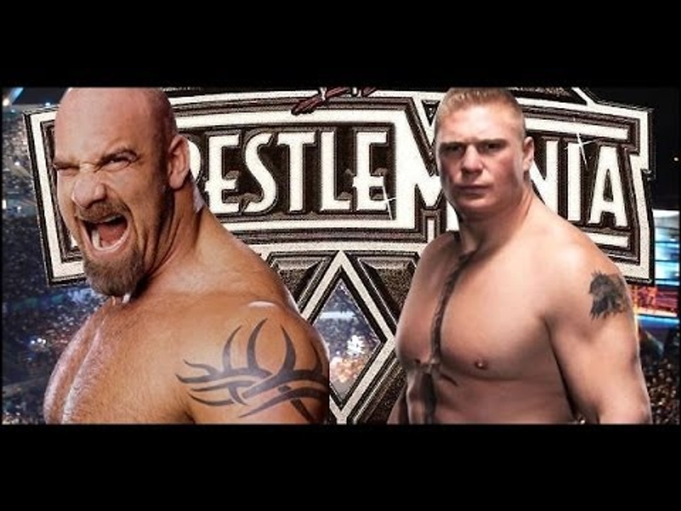 Brock Lesnar Vs Goldberg WWE Wrestlemania 20 FULL MATCH