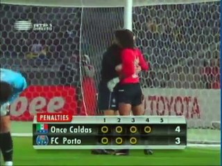 12.12.2004 - 2004 Intercontinental Cup Final Match Once Caldas 0-0 FC Porto (With Penalties 7-8)