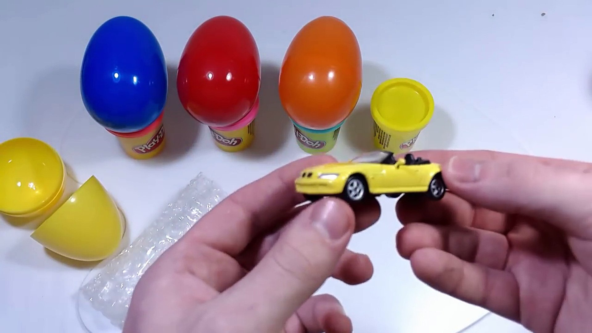 welly cars surprise eggs