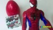 SURPRISE EGGS Spiderman Marvel Superheroes Avengers Learn Color Red Disney Cars Toys McQueen