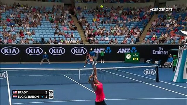 Avustralya Açık: Jennifer Brady - Mirjana Lucic-Baroni (Özet)