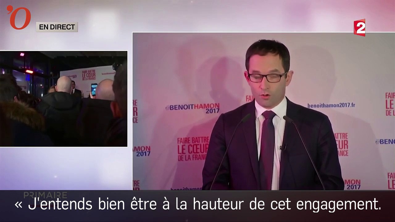 Julien Nicolas Brachet Randoulet : Primaire Gauche, discours Benoit Hamon