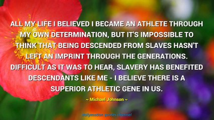 Michael Johnson Quotes