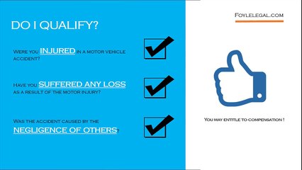 Motor Vehicle Accident Injury Claim Process and Entitlements