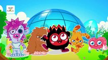 Funny Moshi Monsters Finger Family Baby Nursery Rhymes | Daddy Finger Cartoon Animated Songs