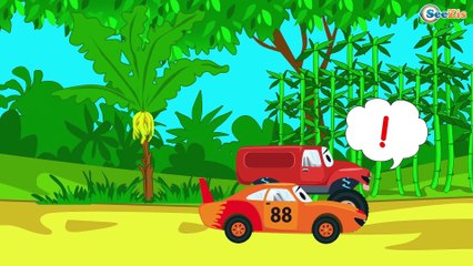 Car cartoons for kids - Racing Cars - Coconuts for Little Car - Videos for Children. Episode 91