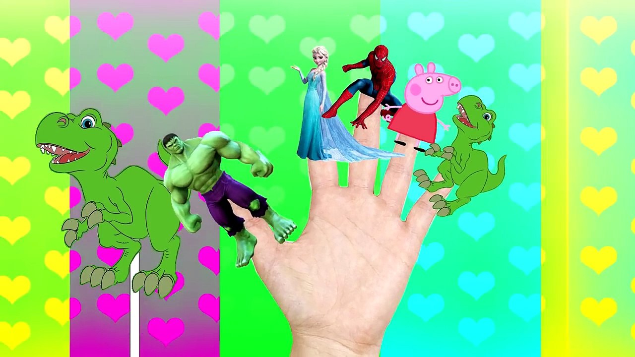 Mickey Mouse Paw Patrol and Spiderman Finger Family song for kids collection Nursery Rhymes lyrics