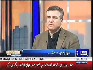 MOEED PIRZADA MADE SPEECHLESS DANIYAL AZIZ IN LIVE SHOW