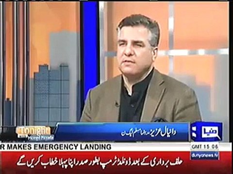 MOEED PIRZADA MADE SPEECHLESS DANIYAL AZIZ IN LIVE SHOW
