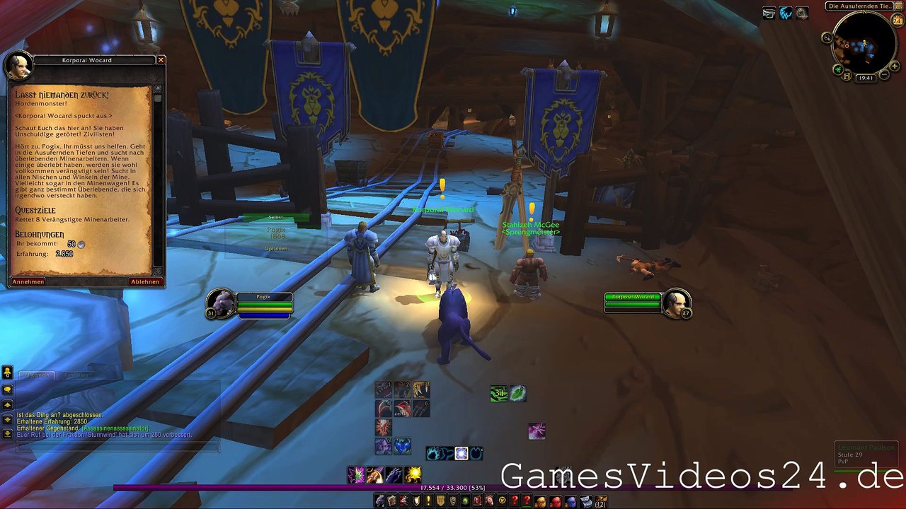 World of Warcraft Quest: Lasst niemanden zurück!