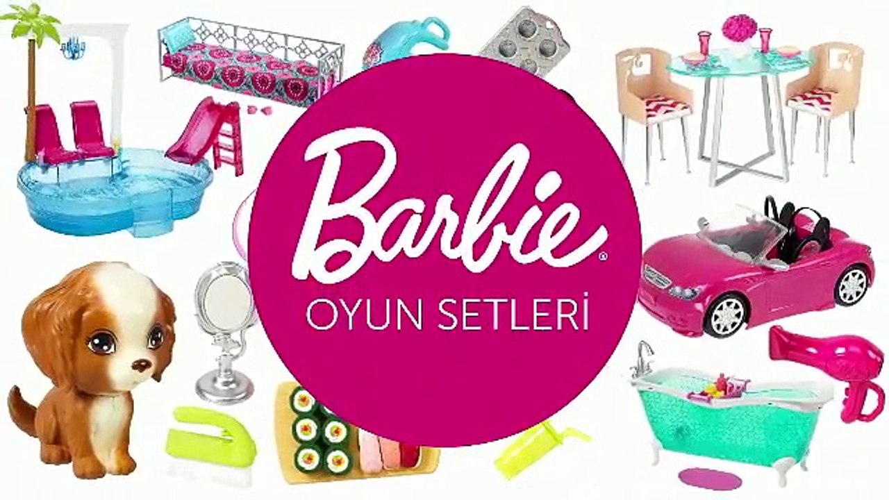 Barbie Oyun Seti ile Kendi Hikayeni Yarat!