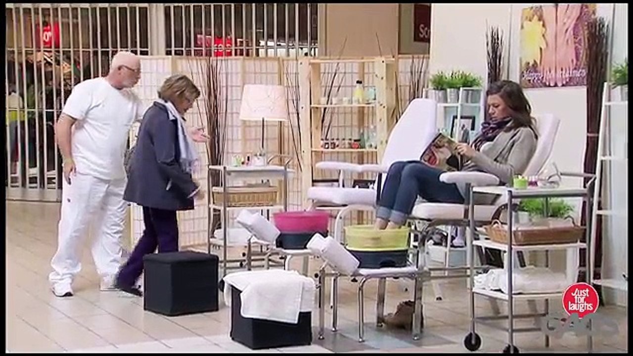 Pedicure Turned Sensual Foot Rub! - Just For Laughs Gags