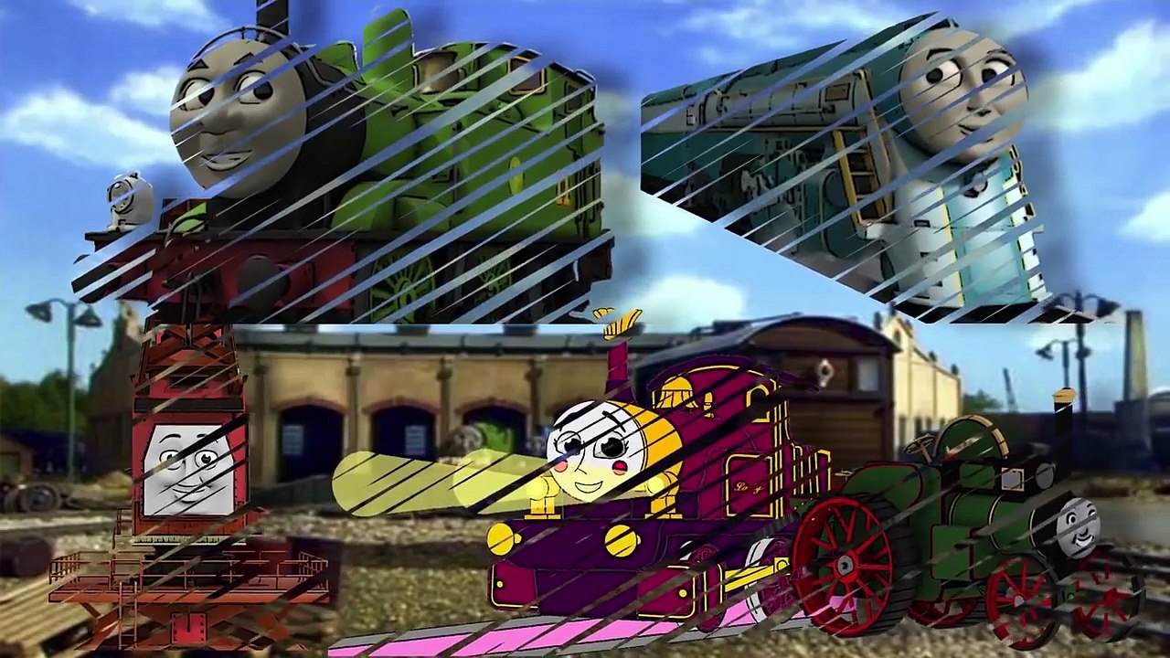 Thomas and Friends Cartoon Finger Family Train Baby Songs