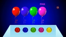 Learn Color Balloons, Learn Colors with Balloons For Children, Balloons Poping Show for Kids