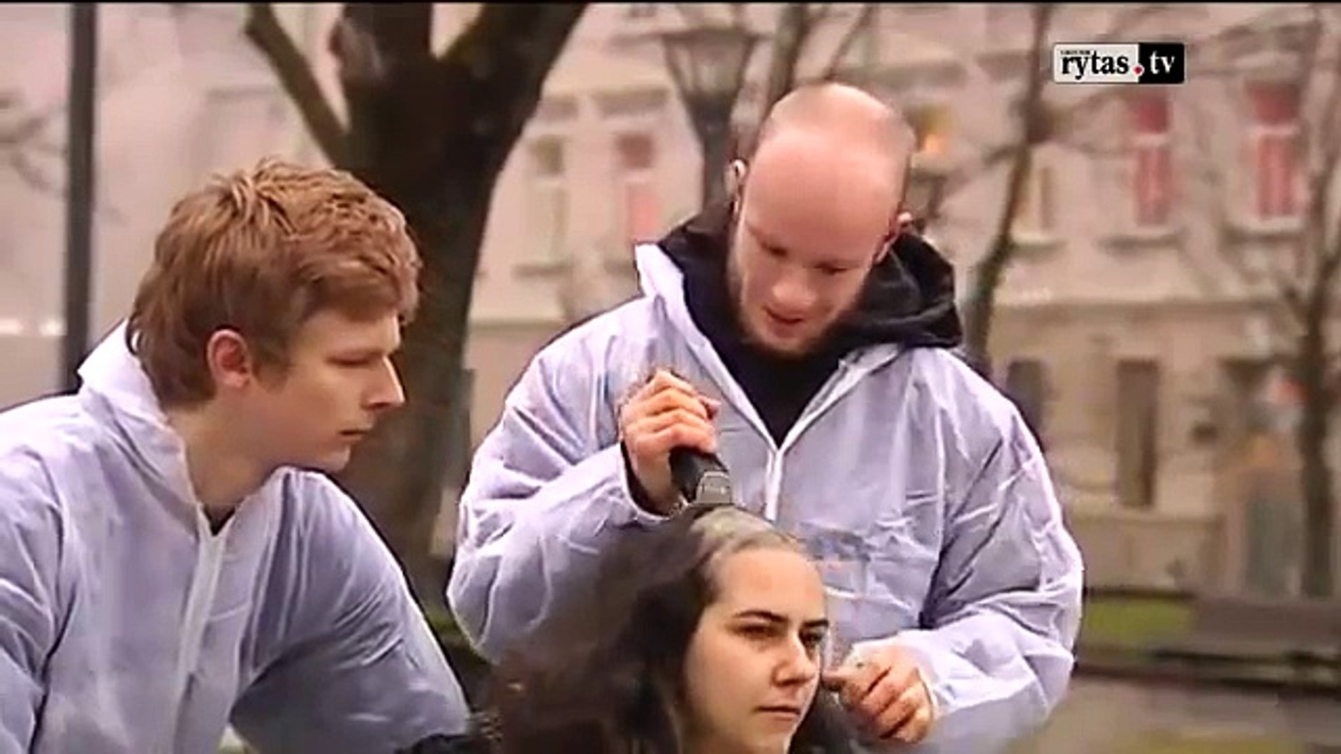 Headshave forced Tearful nurses