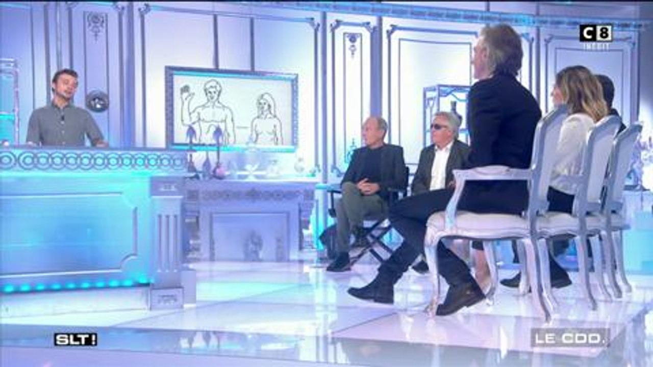 "Salut les Terriens !" : Laurent Baffie gifle Gilles Verdez (Vidéo)