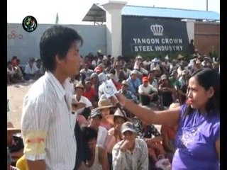 Factory labor on hunger strike - DVB live report