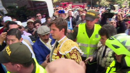 Anti-bullfighting protests erupt in Colombia