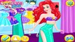 Disney Princesses Elsa Rapunzel Ariel Cinderella Makeup and Dress Up - Modern Princess Cover Girl