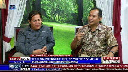 Lunch Talk: Wujudkan Jalur Pedestrian Nyaman #2