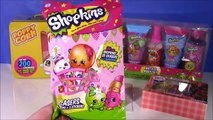 SHOPKINS Bath & Body Beauty SET! Lunch Box Tin with CARDS! EOS Lip Balm &Nail Polish! Erasers