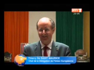 Entretien du Chef de la délégation de l`UE avec le président de l'assemblée nationale