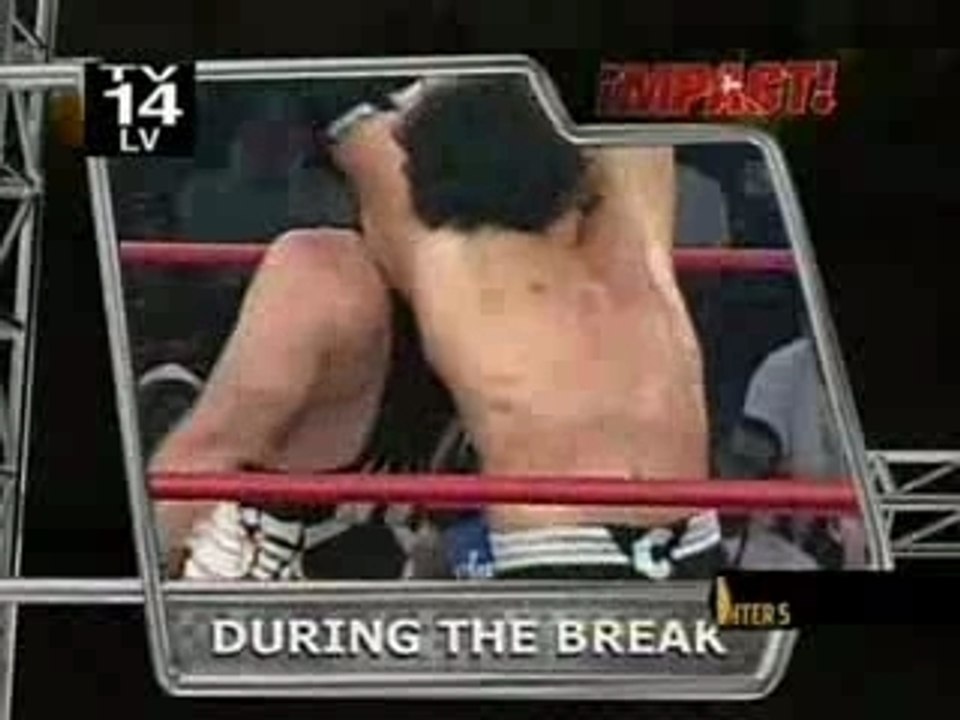 TNA A.J. Styles & Christian Cage Vs Kurt Angle & Sting