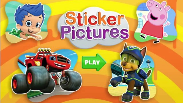 Sticker Pictures - Nick Jr Sticker Pictures Games