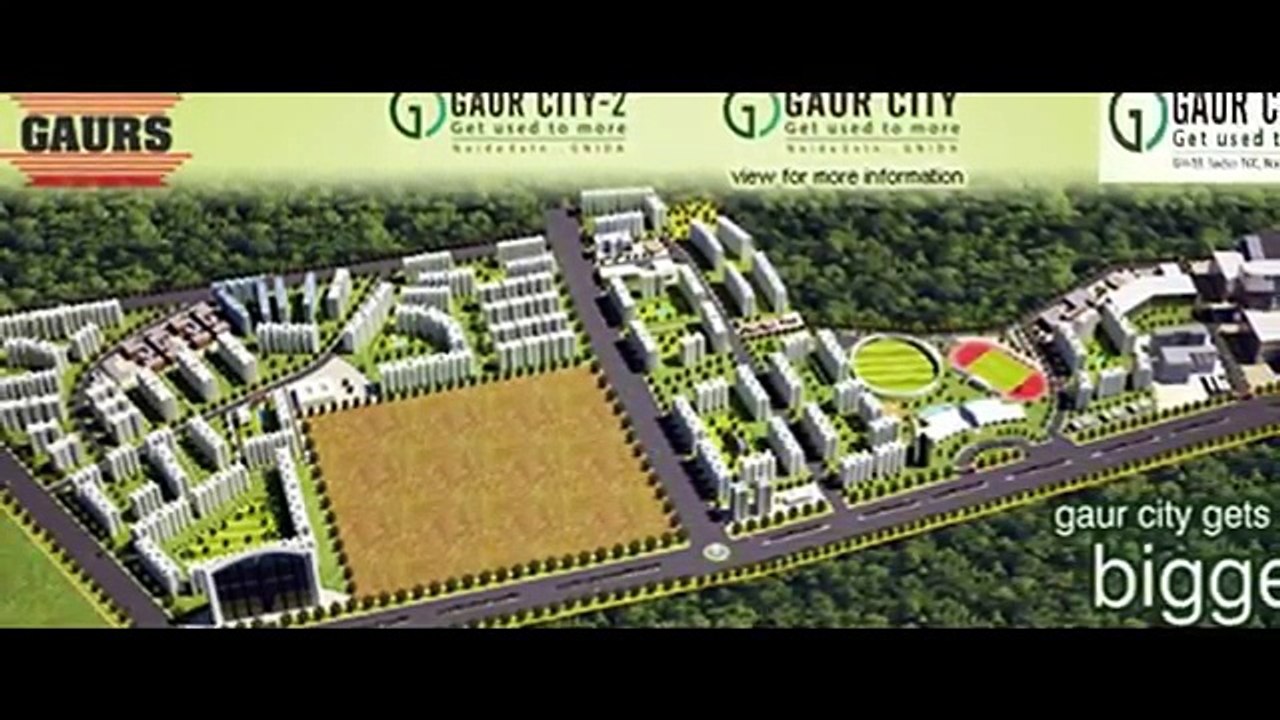 Gaur City 2 superb design and connectivity
