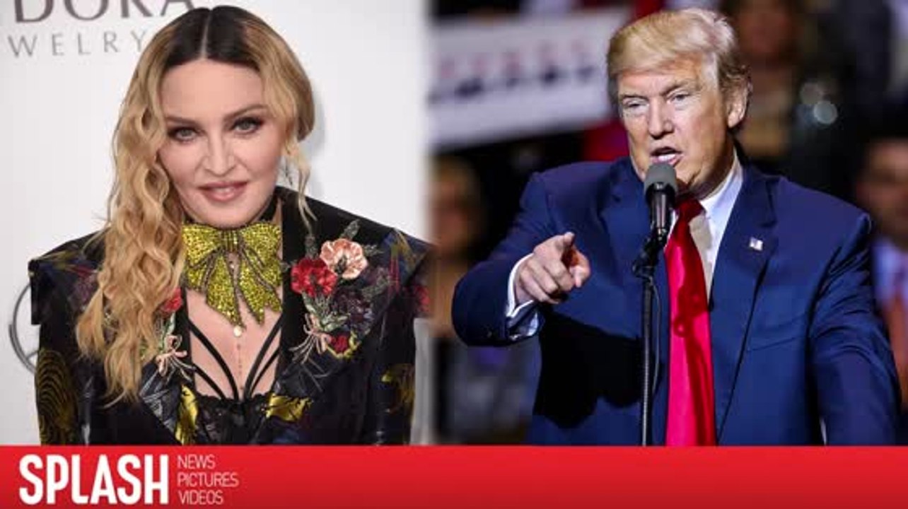 Madonna glaubt, dass Präsident Donald Trump aus einem Grund gewählt wurde
