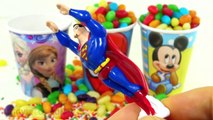 Jelly Beans Candy Surprise Cups Disney Good Dinosaur Superman Teenage Mutant Ninja Turtles Toys TMNT