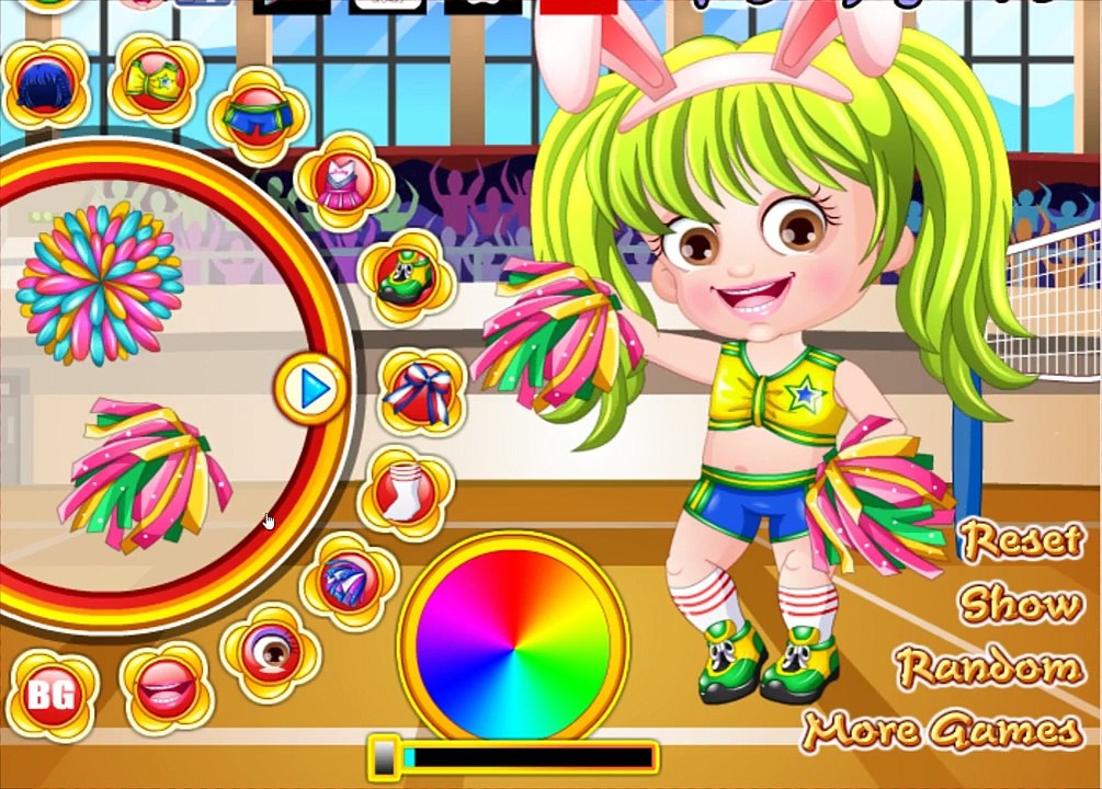 Baby Hazel New Game - Baby Hazel Game Movie For Kids - Baby Hazel - Baby Hazel Cheerleader Dressup