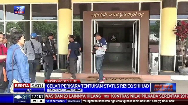 Polda Jabar Tentukan Status Rizieq Shihab Usai Gelar Perkara