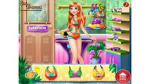 NEW Игры для детей—Disney Принцесса Холодное сердце в солярии—Мультик Онлайн Видео Игры для девочек