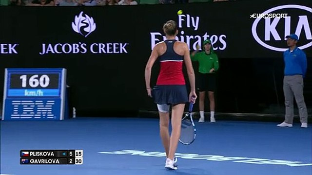 Avustralya Açık: Karolina Pliskova - Daria Gavrilova (Özet)