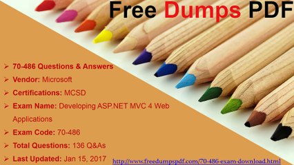 70-486 Study Guide for Microsoft Certification