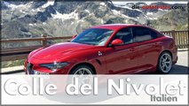Colle de Nivolet im Alfa Romeo Giulia QV | DSS | Deutsch – Die schönsten Straßen