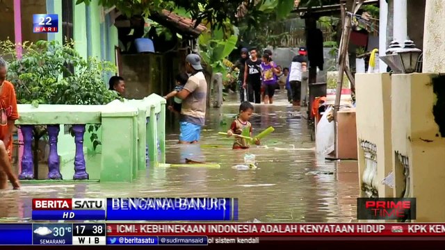 Banjir 1,5 Meter Rendam Kawasan Pantura Cirebon