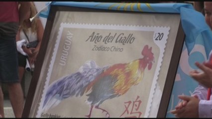 Uruguay se suma a los festejos de la víspera del Año Nuevo chino