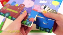 Grandpa Pigs Train Puzzle - Wooden Puzzle of Peppa Pig
