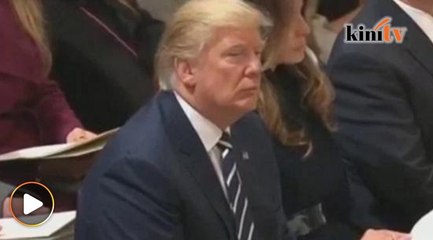 Trump tenang dengar bacaan al-Quran sempena pelantikan Presiden AS